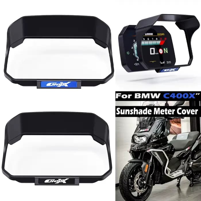 Convient pour BMW C400X C400 X C 400 X C 400X 2018-2025 accessoires de moto Instrument chapeau pare-soleil compteur couverture garde protecteur