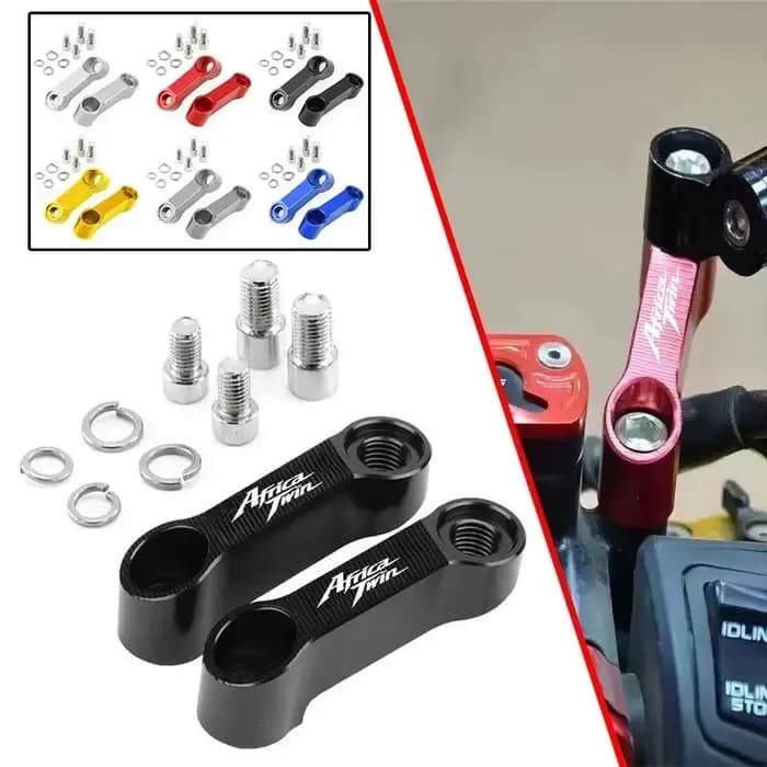 Accessoires de support d'extension de rétroviseurs de moto pour HONDA Africa Twin CRF 1100 1000 L CRF1100L CRF1000L