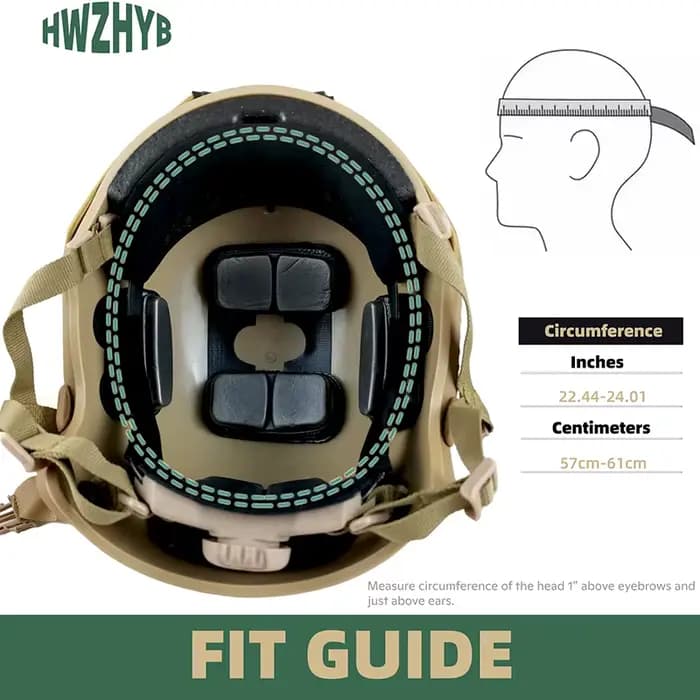 Casque anti-émeute tactique rapide ABS