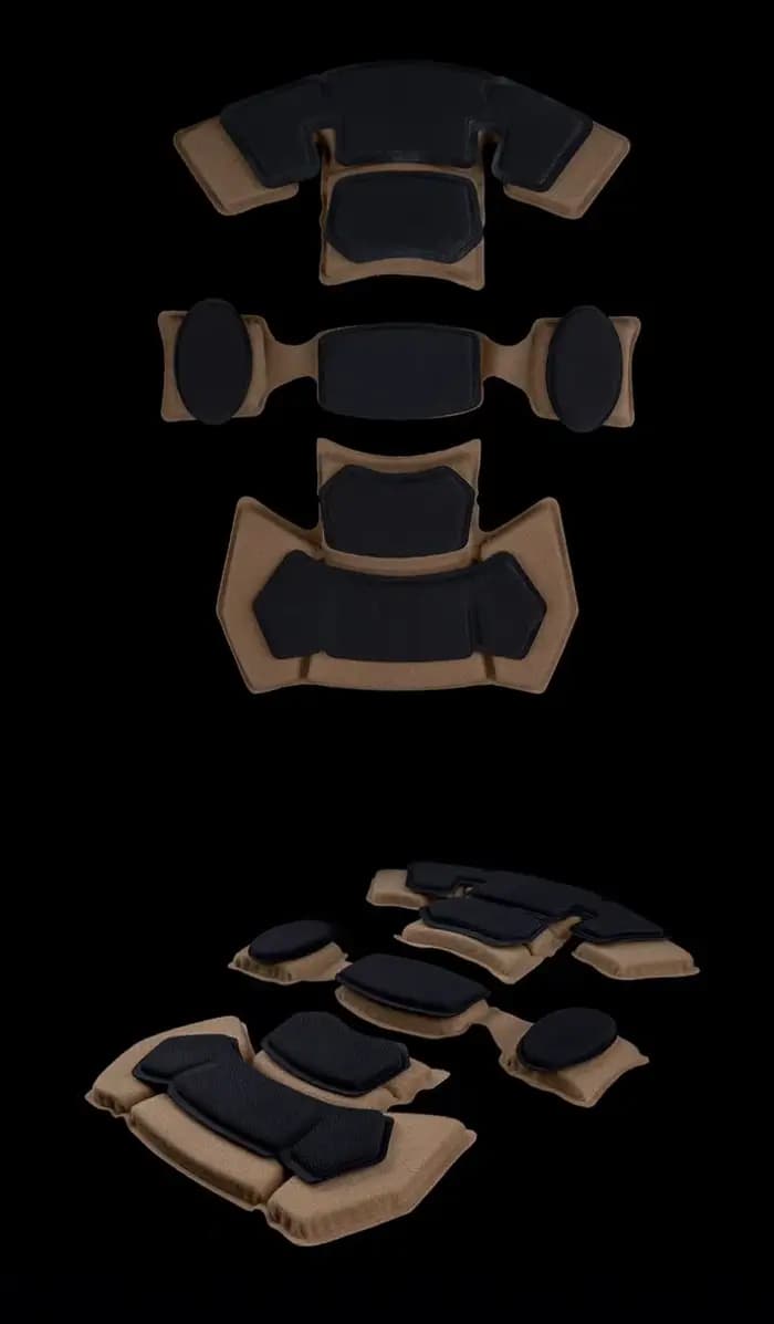 Dulhelmet-Doublure de casque réglable