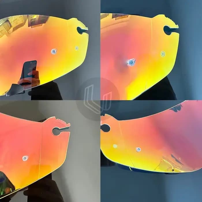 Casque de moto, lentille PC résistante aux UV pour modèle Krios Pro