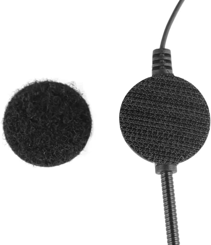 EJEAS moto Interphone casque 3.5mm/Type C Jack Microphone haut-parleur