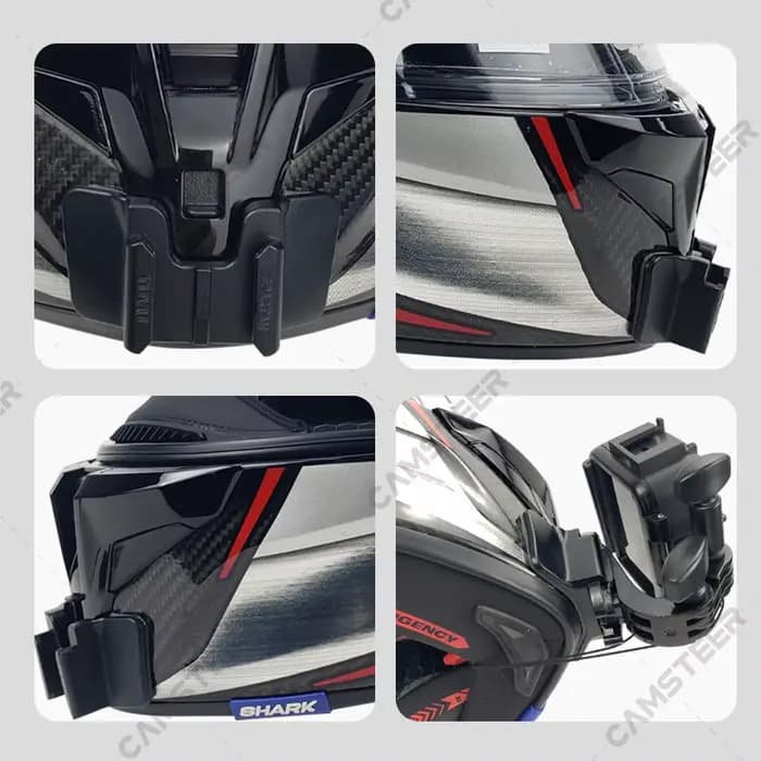Shark Spartan GT – support de menton pour casque de moto personnalisé