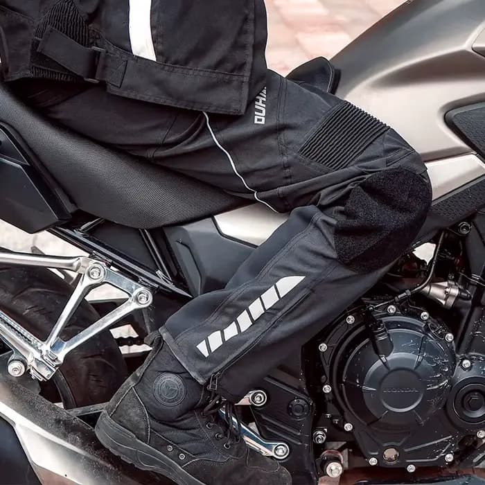 DUHAN pantalon de moto imperméable et coupe-vent