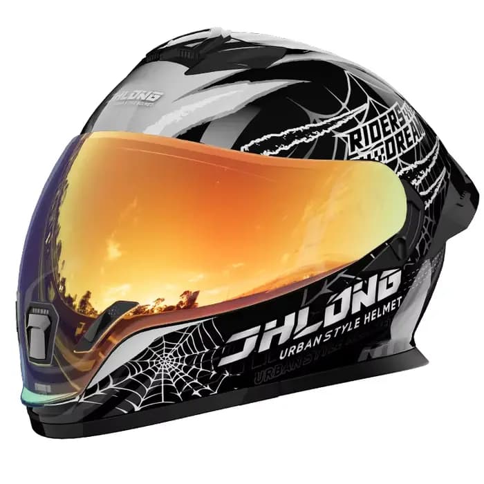 Casque de moto rabattable