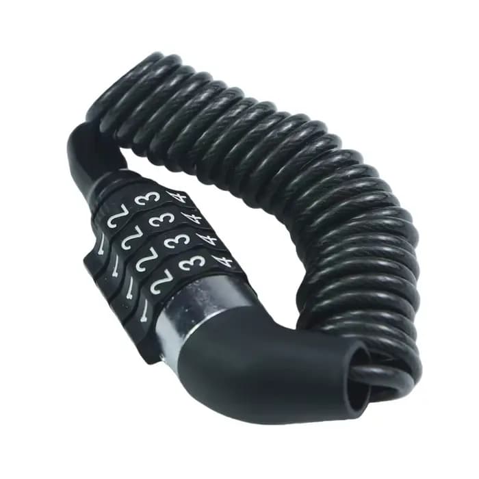 Antivol de casque en câble d'acier