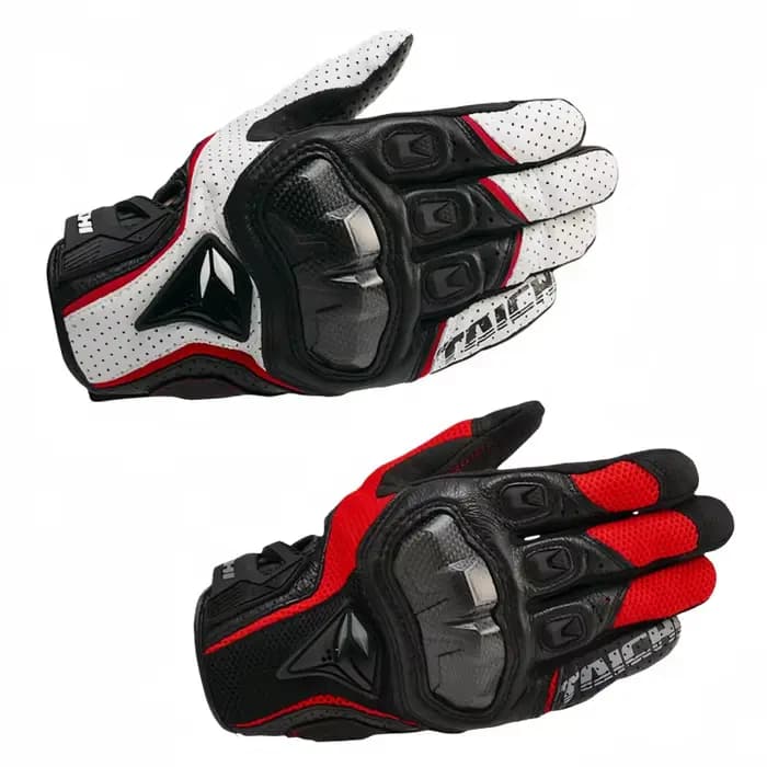 Gants de Moto en cuir véritable pour hommes RST390 391