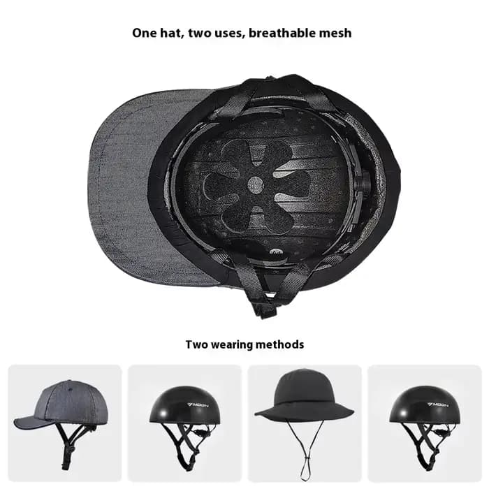 Casques de cyclisme par MOON – Look denim à la mode