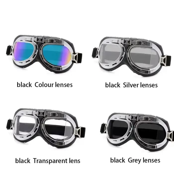 Lunettes de protection de moteur Vintage