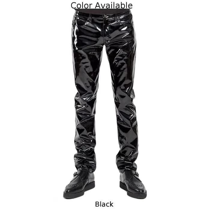Pantalon de moto en cuir pour hommes