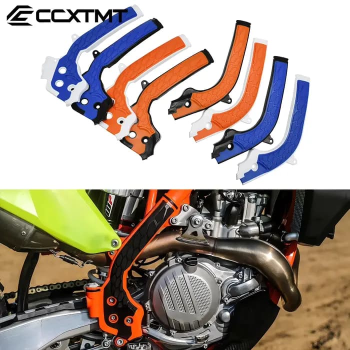 Pour EXC250 EXC300 TPI Motocross x-grip cadre garde Protection couverture pour KTM SX125 SX150 SX250 SXF250 SXF350 SXF45