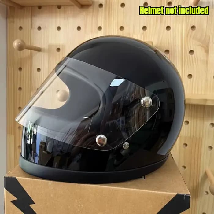 Visière de casque de moto pour casque intégral rétro BEETLESTR