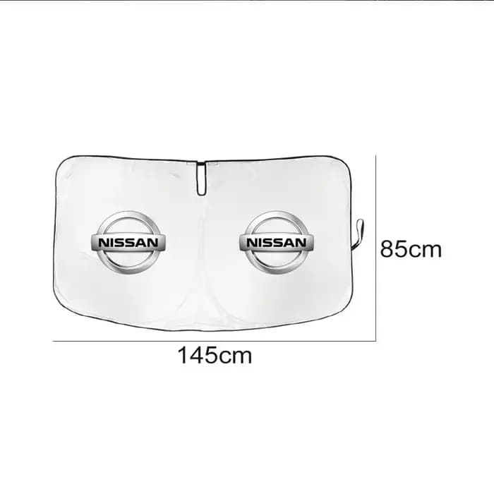 Pare-soleil de pare-brise avant de voiture, accessoires de Protection solaire pour Nissan Qashqai j11 j10 Juke X Trail t32 Tiida Leaf Versa