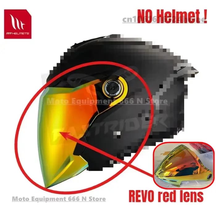 Lentilles originales transparentes pour casque Cosmo SV