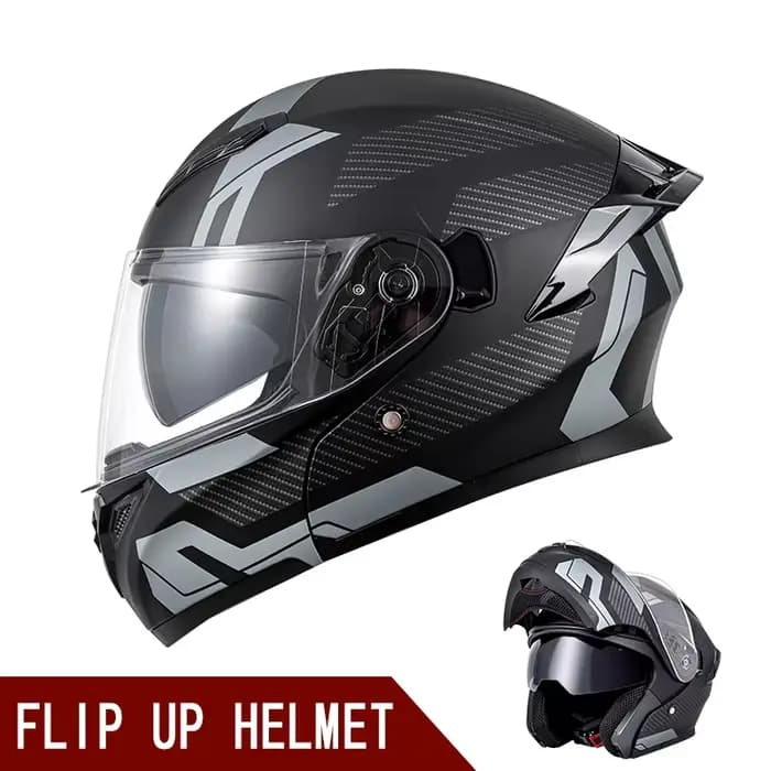Casque rabattable