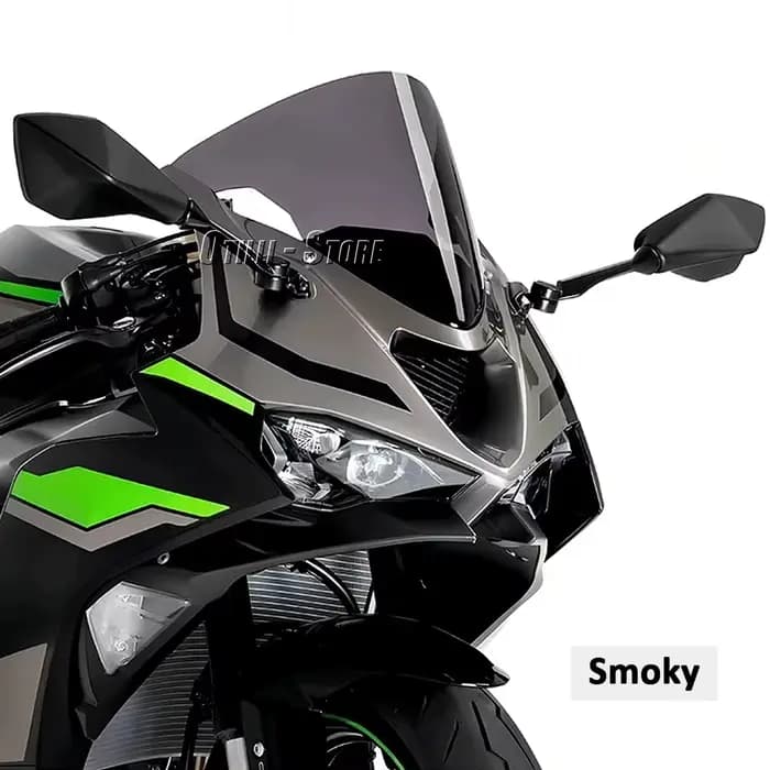 Accessoires de moto, pare-brise double bulle pour KAWASAKI Ninja ZX6R ZX 6R