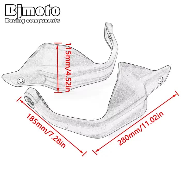 Protège-mains de moto pour BMW R Nine T