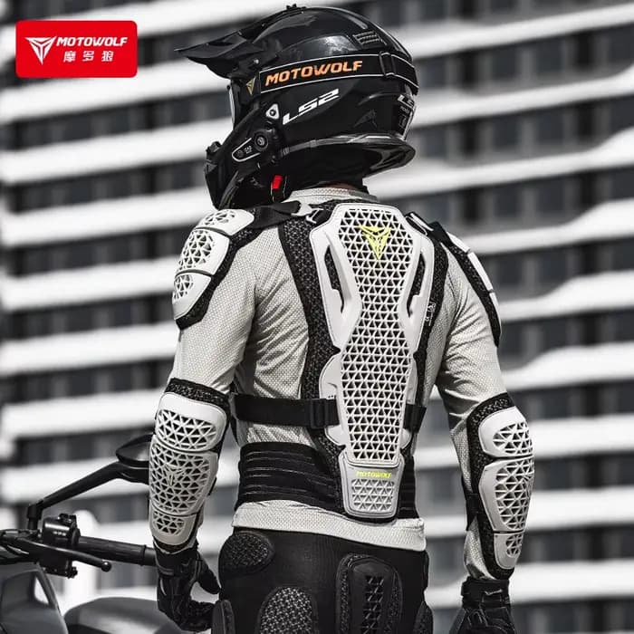 Motowolf – veste d'armure de moto pour hommes