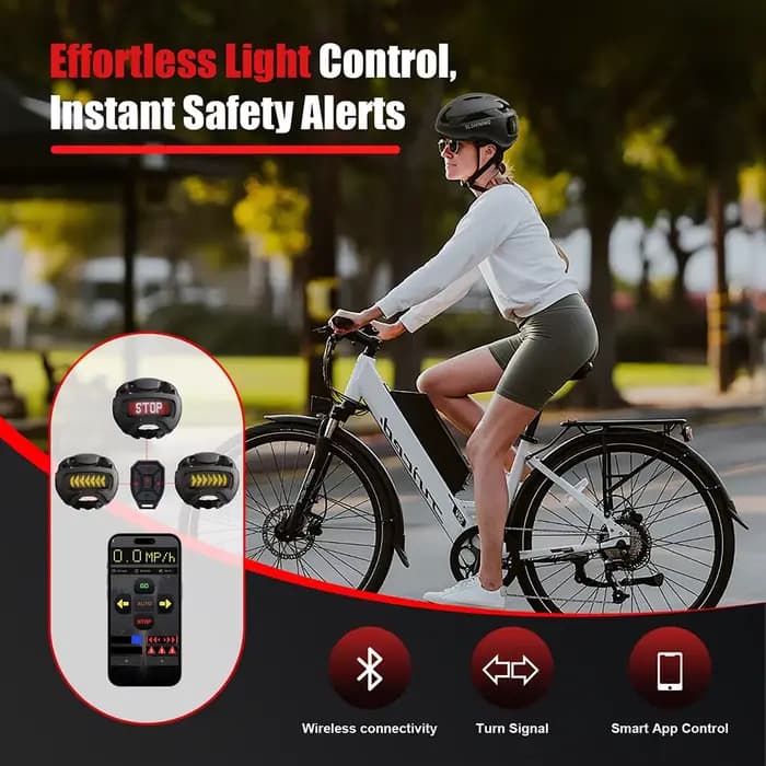 Casque de vélo SLSHINING avec lumière, casque à écran LED avec contrôle par application, écran LED personnalisable, casque de vélo pour scooter, cyclisme, patinage