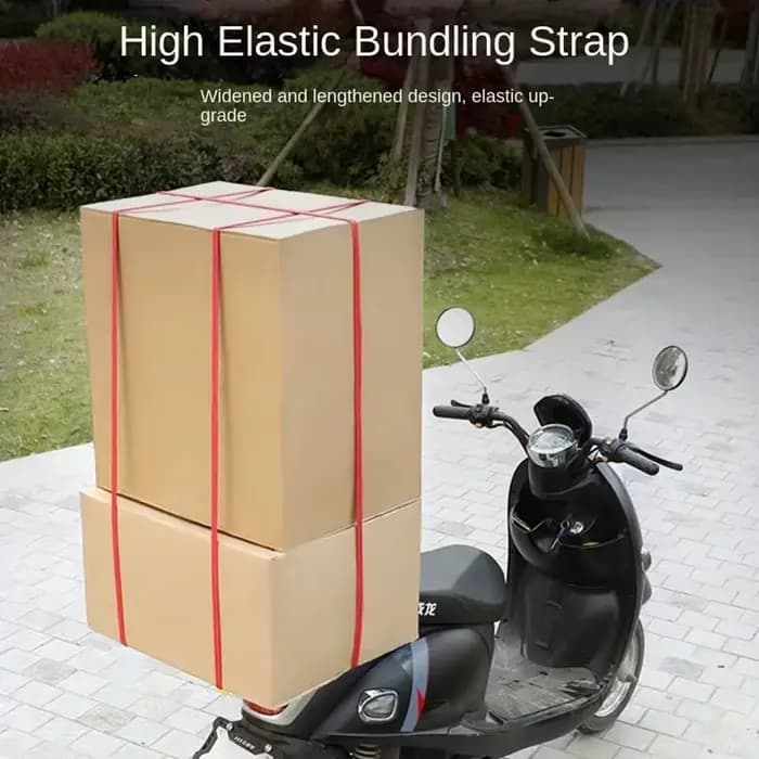 Crochets de corde de bagages en caoutchouc élastiques pour moto