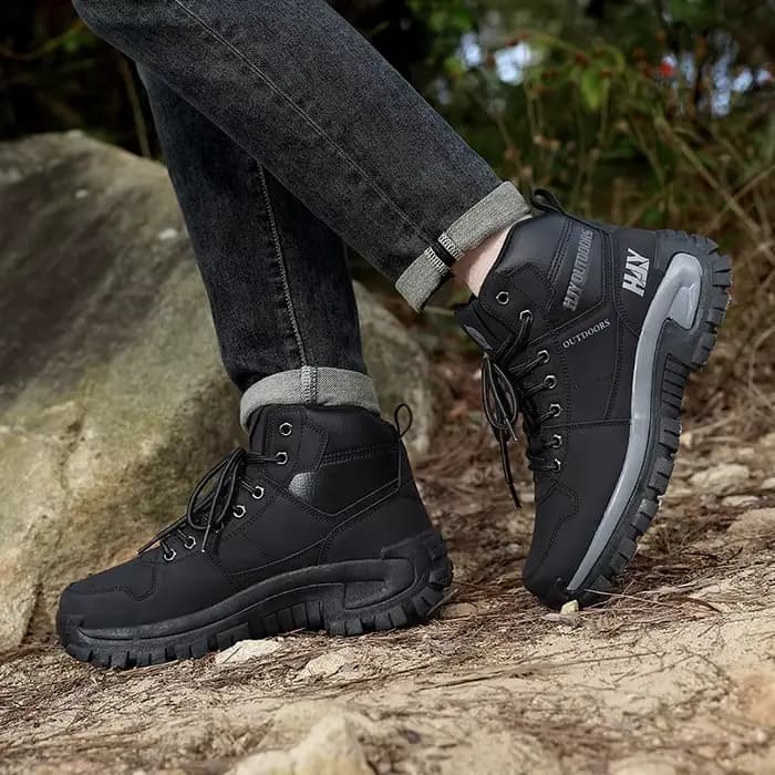 Bottes en cuir de haute qualité pour hommes