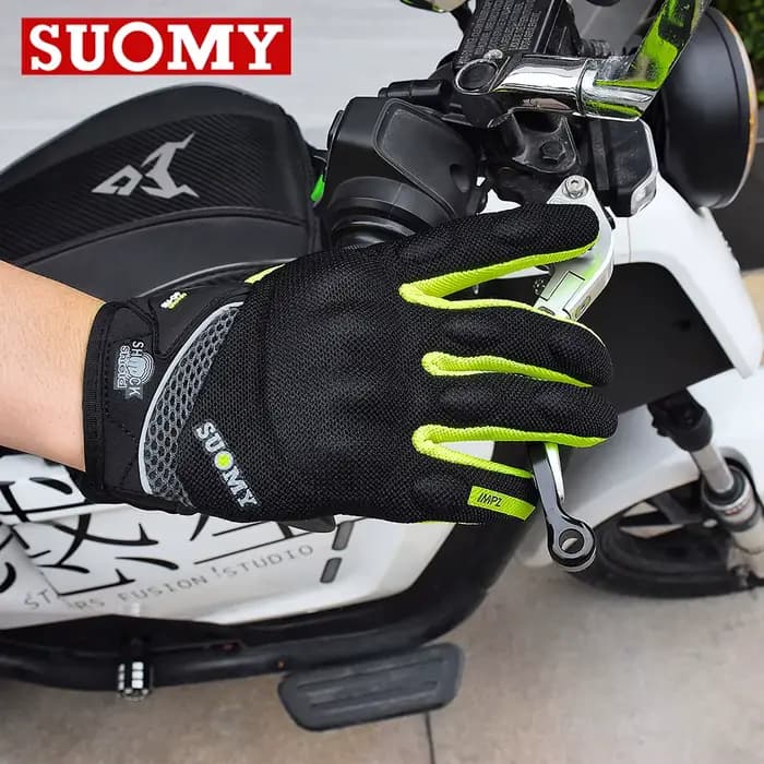 SUOMY gants de Moto été homme respirant écran tactile