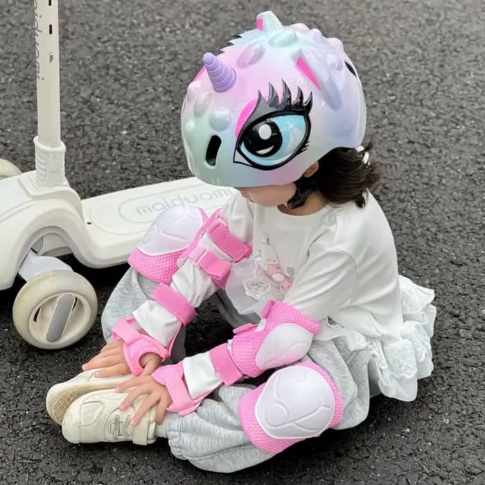 Casque pour enfants 48-52 cm pour 3-8 ans : Casquette de sécurité légère pour garçons/filles