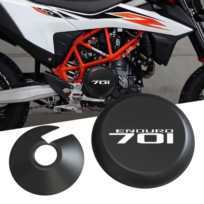 Pour Husqvarna 701 Supermoto Enduro 2016-2023 pour 690 SMC/Enduro R SMC CNC couvercle d'embrayage d'allumage de moteur de moto ensemble de protection