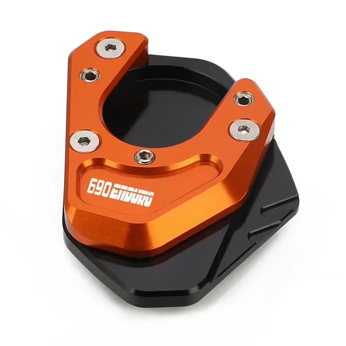 Pour ktm 690 ENDURO/R enduro 2008-2018 2017 2016 accessoires pied support latéral agrandisseur plaque Pad béquille Extension motos