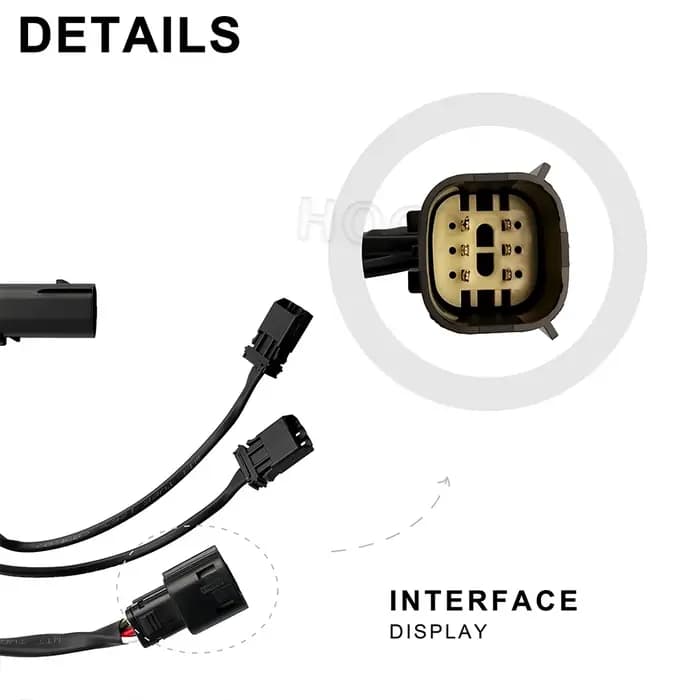 Adaptateur d'accessoires avant pour feux de circulation/clignotants pour Harley Street Glide & Road