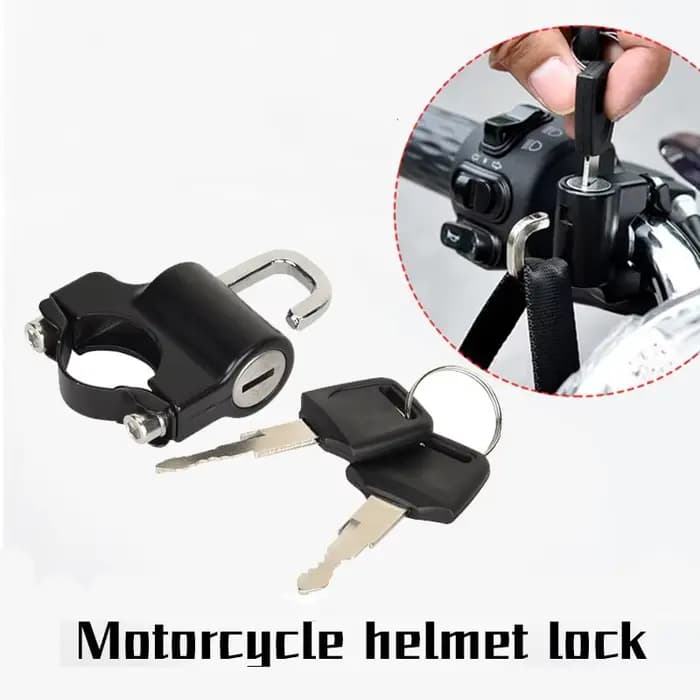 Serrure antivol pour casque