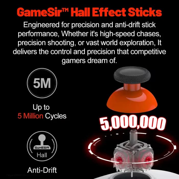 Gamesir Nova Lite manettes PC pour Nintendo Switch 2 contrôleur commutateur vapeur Android iOS iPhone contrôle effet Hall Joystick