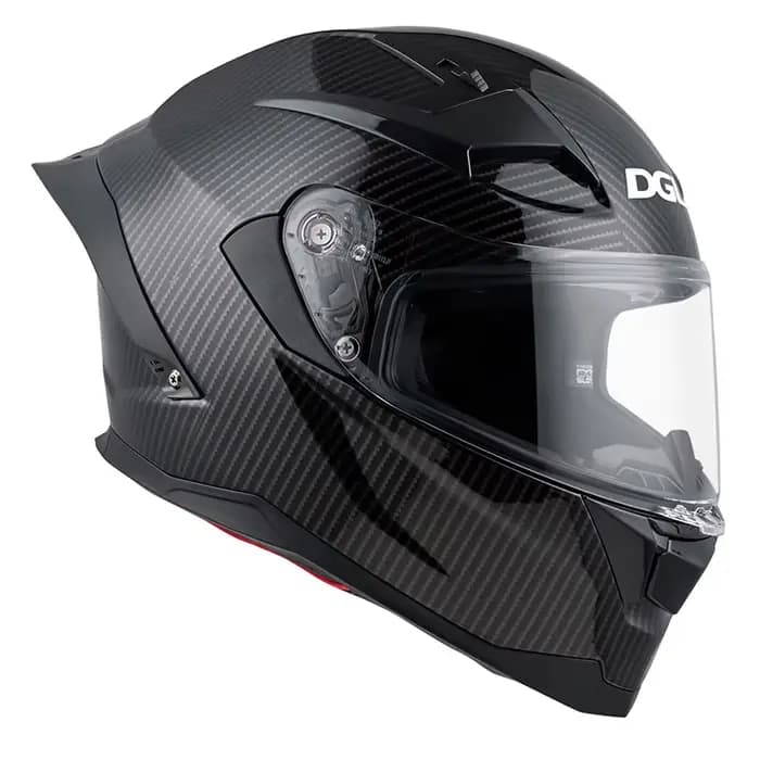 Casque d'origine DGL 3K en carbone fleur unisexe