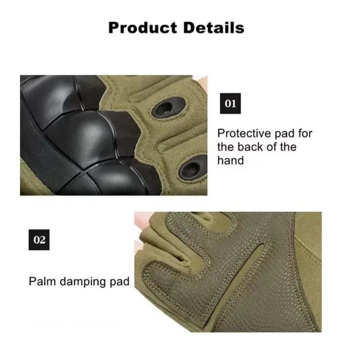 Gants tactiques pour moto