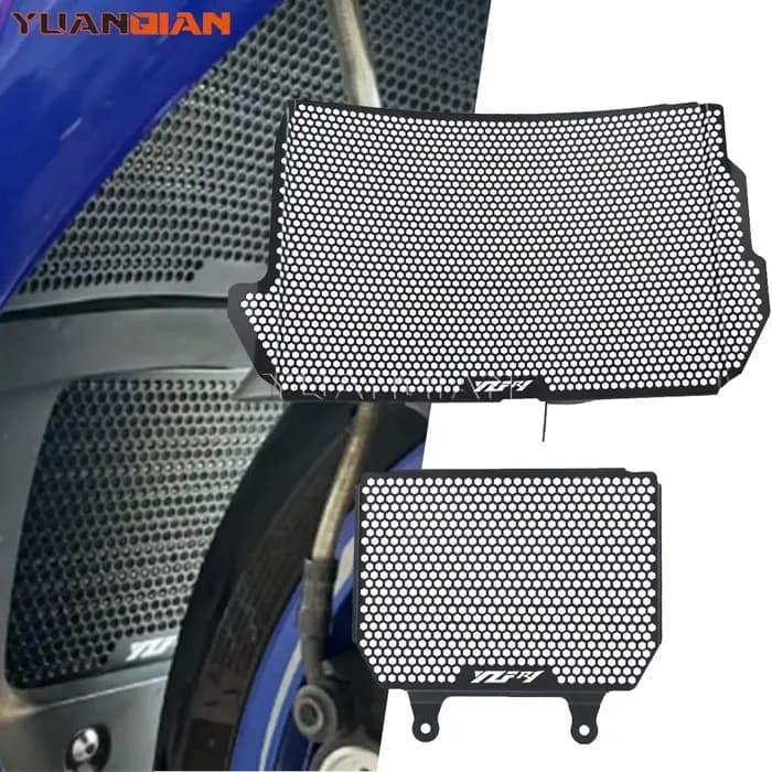 Couvercle de protection de calandre de moto