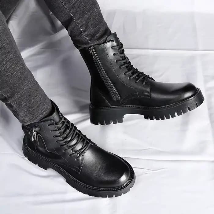 Hommes Style anglais semelle épaisse conception