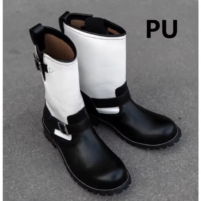 Bottes de moto rétro pour hommes