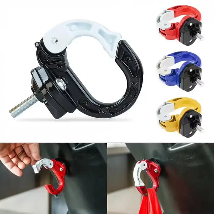 Crochet de casque de bagage de moto en alliage d'aluminium