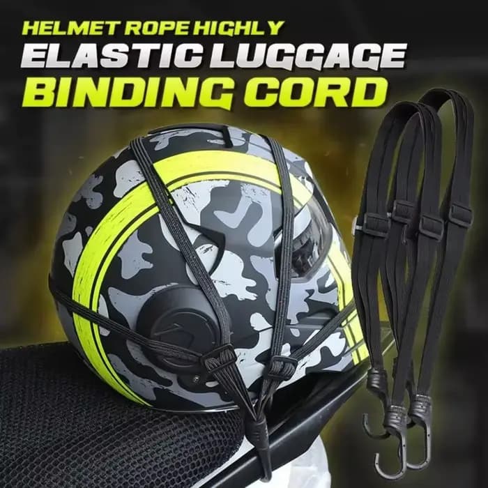 1 pièce Sacoche de transport élastique pour moto avec crochet de sécurité – Polyvalente pour casque et équipement