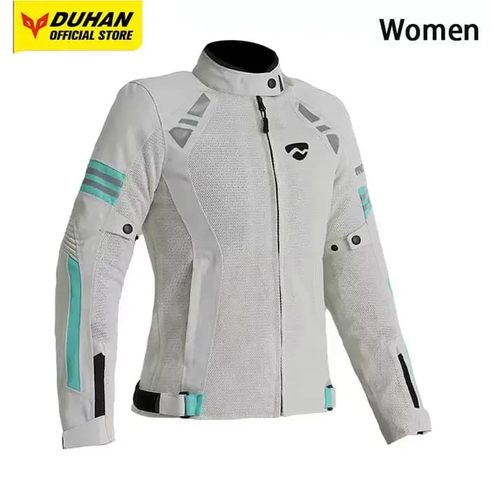 Veste de moto d'été en maille respirante pour femme