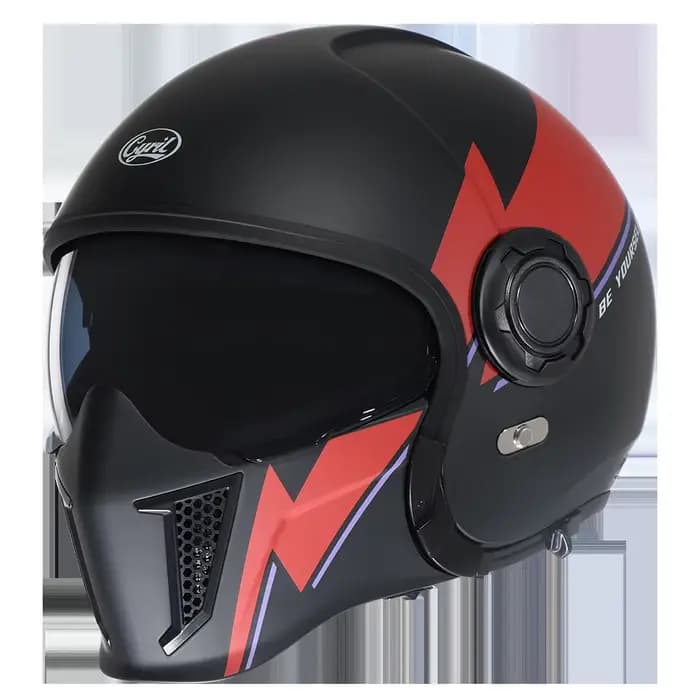 Casque intégral de Moto modulaire casques ouverts Double lentille DOT ECE approuvé CYRIL OP12A homme femme