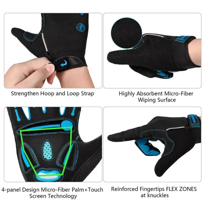 Gants de course