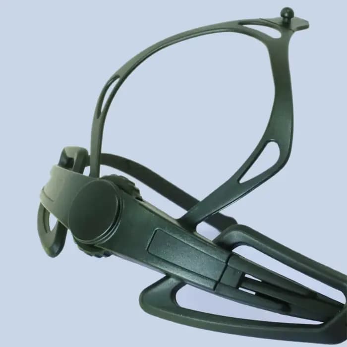 Système de rétention de sangle réglable pour casque