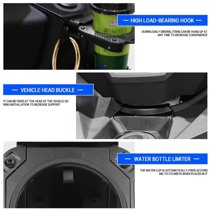 Support de tasse à eau pour moto BMW C400GT C400 GT
