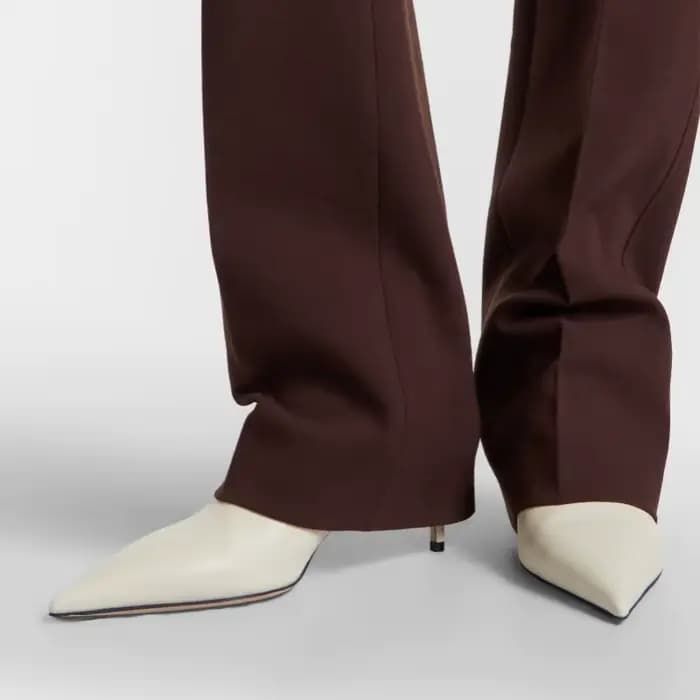 Nouvelles Bottines Femme Style Classique à Bout Pointu, Talons Fins, Décoration Rivets, Chaussures Sexy pour Soirées et Mariages