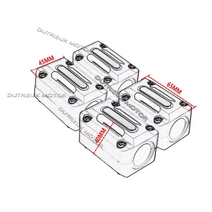 Pour FORZA 125 350 750 accessoires barre de Protection ensemble