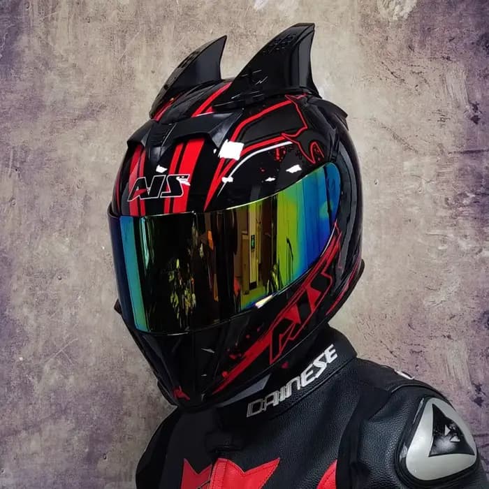 Casque de Moto Modulaire Cool avec Pare-Soleil Nik
