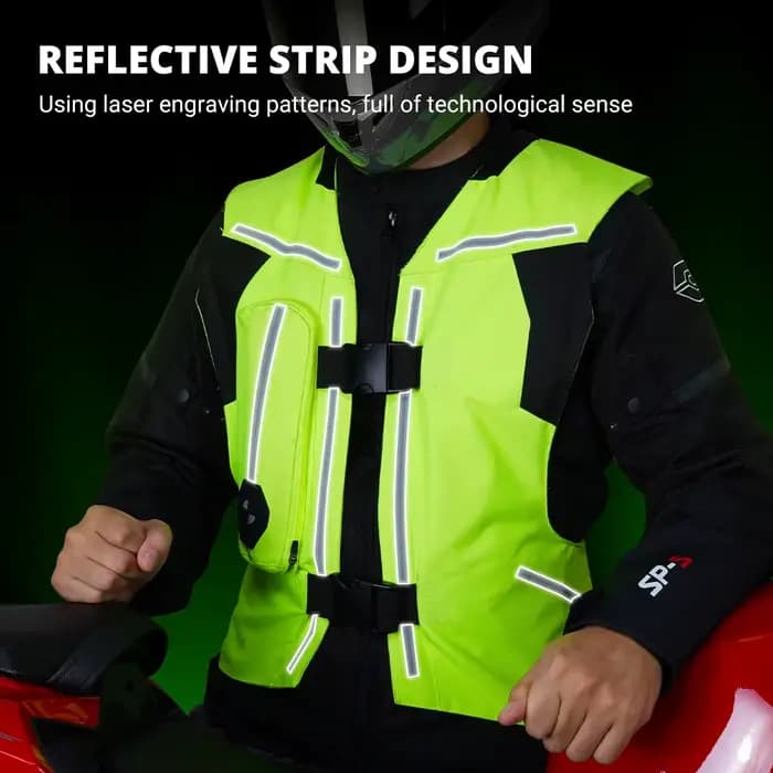 Veste d'airbag de moto certifiée CE