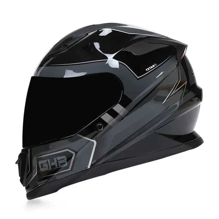 Casque de moto intégral approuvé DOT ECE