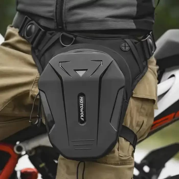 Sacoche de jambe pour moto